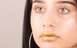 Macro model lippen 156